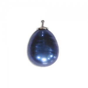 Einhänger -Barocktropfen- (E11), Heide H