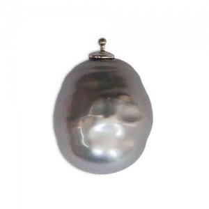 Einhänger -Barocktropfen- (E13), Heide H