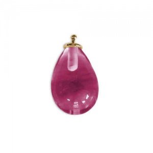 Einhänger -böhmischer Quarzglastropfen- 