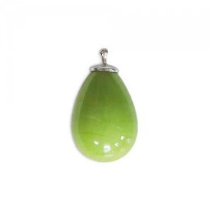 Einhänger -böhmischer Quarzglastropfen- 