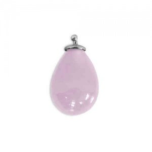 Einhänger -böhmischer Quarzglastropfen- 