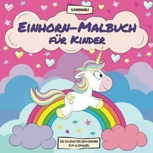 Einhorn-Malbuch für Kinder