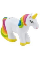 Einhorn Salzstreuer Küchendeko weiss-bun