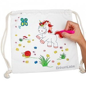 EinhornLiebe Rucksack zum selber bemalen