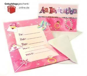 Einladungen zum Kindergeburtstag *Prince