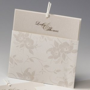 Einladungskarte Agathe