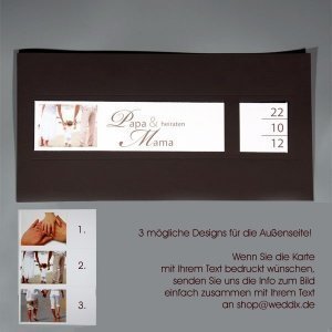 Einladungskarte Alexandra