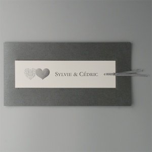 Einladungskarte Cecile