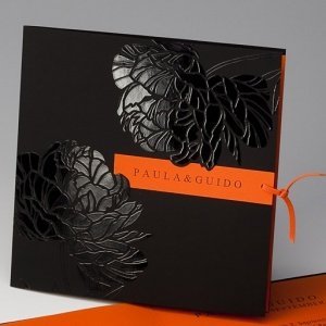 Einladungskarte Fleur