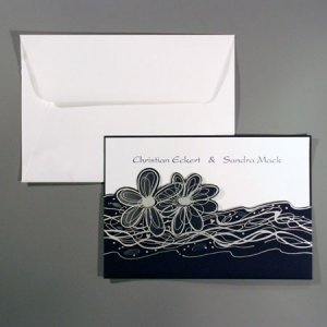 Einladungskarte Flori