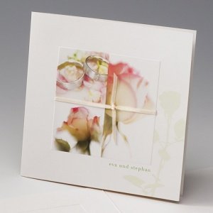 Einladungskarte Georgine