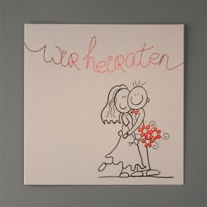 Einladungskarte Konstanze