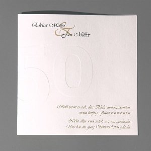 Einladungskarte Margarete