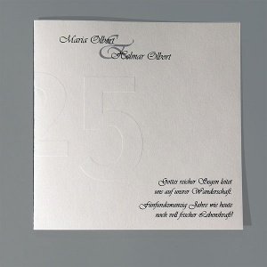 Einladungskarte Mathilde