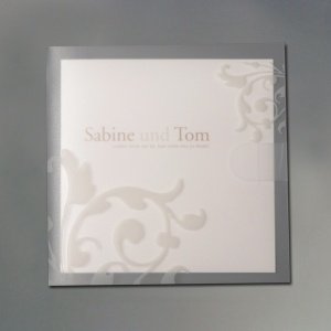 Einladungskarte Romina