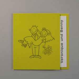 Einladungskarte Severine