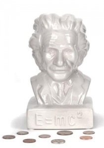 Einstein Spardose