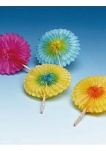 Eisdeko Fächer 6 Stück