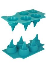 Eiswürfelform 3D Haifischflosse