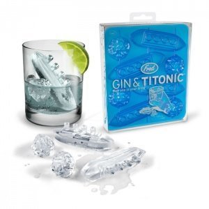 Eiswürfelform Gin & Titonic