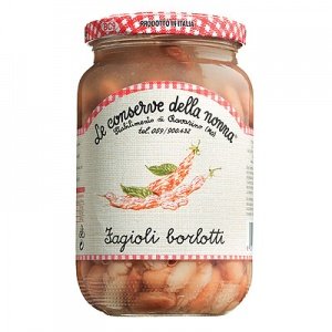 eingelegte Borlotti-Bohnen Le Conserve d