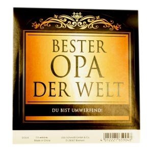 Eleganter Aufkleber *Bester Opa*