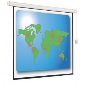 Elektrische-Leinwand SB mattweiß 153 x 1