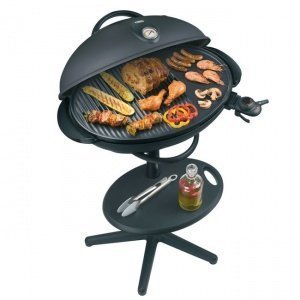 Elektrischer XXL-Kugelgrill Silver Fire