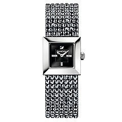 Elis - Jet Hematite, Crystal Mesh