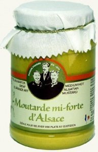 Elsässer Senf mittelscharf, 200g