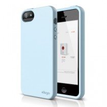 elago S5 Flex Case iPhone 5 Hellblau