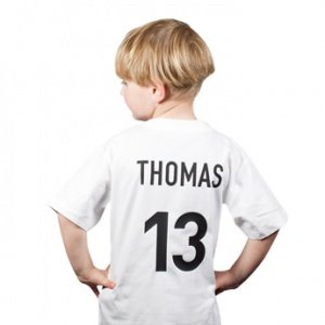EM T-Shirt mit Namen - Junior 2 Jahre
