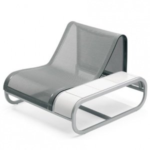 EM3 Tandem Sessel mit Tisch links