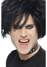 Emo Gruftie Halloween Perücke