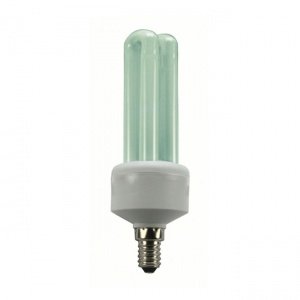 Energiesparlampen E27, 11 W grün