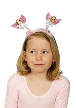 Engel-Haarreif für Kinder rosa