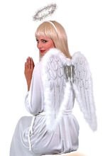 Engelsflügel mit Heiligenschein