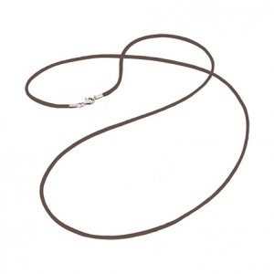 Engelsrufer braunes Seidenband ERN-80-SI