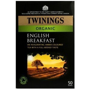 English Breakfast Bio Tee, Twinings, 50 