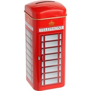 English Breakfast Tea "Telephone Box Tin