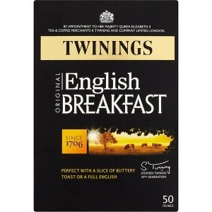 English Breakfast Tee, Twinings, 50 Beut