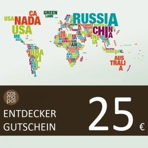 Entdecker Gutschein im Wert von 25 EUR