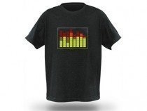 Equalizer T-Shirt mit 8 Kanälen
