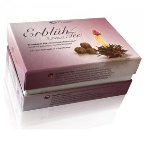 ERBLÜH-TEE  6 Kugeln SCHWARZTEE