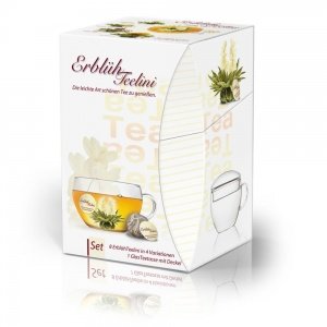 ErblühTeelini Geschenkset "Weißer Tee"