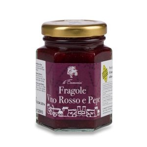 Erdbeer-Rotwein-Peffer Konf. Le Tamerici