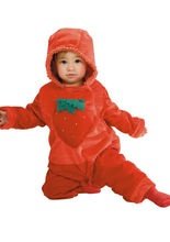 Erdbeere Babykostüm