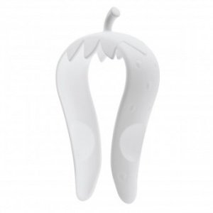 Erdbeerstrunk-Entferner Bea solid weiß