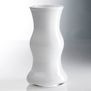 Erik Bagger Glasvase 55cm weiß