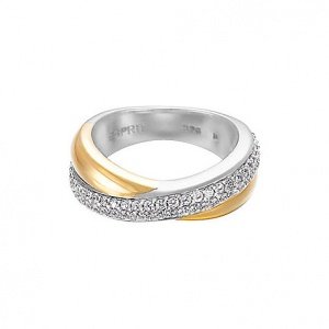 ESPRIT Damenring Purity Glam Gold ESRG91